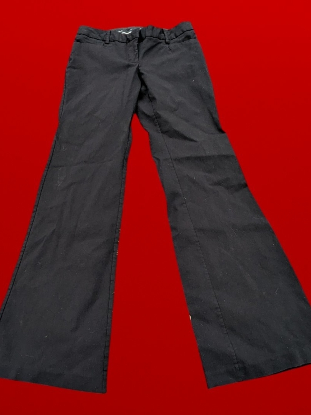 Women's (Junior's) Arlene Black Flared Pants - Wide Leg